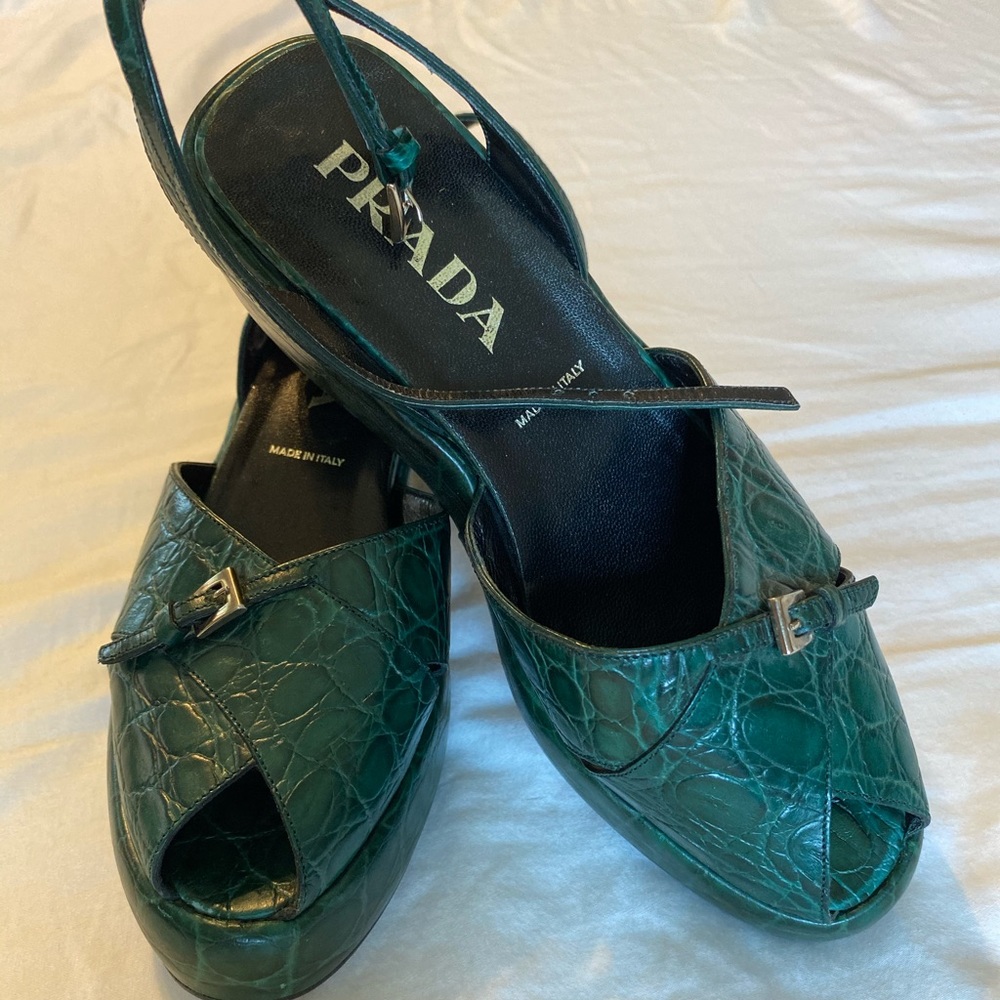 Prada Platform Sandal
